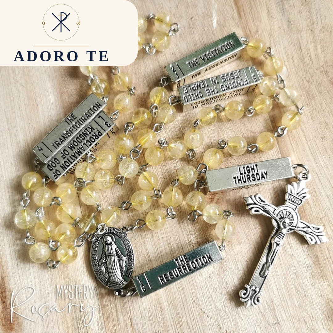 Citrine Mystery Rosary