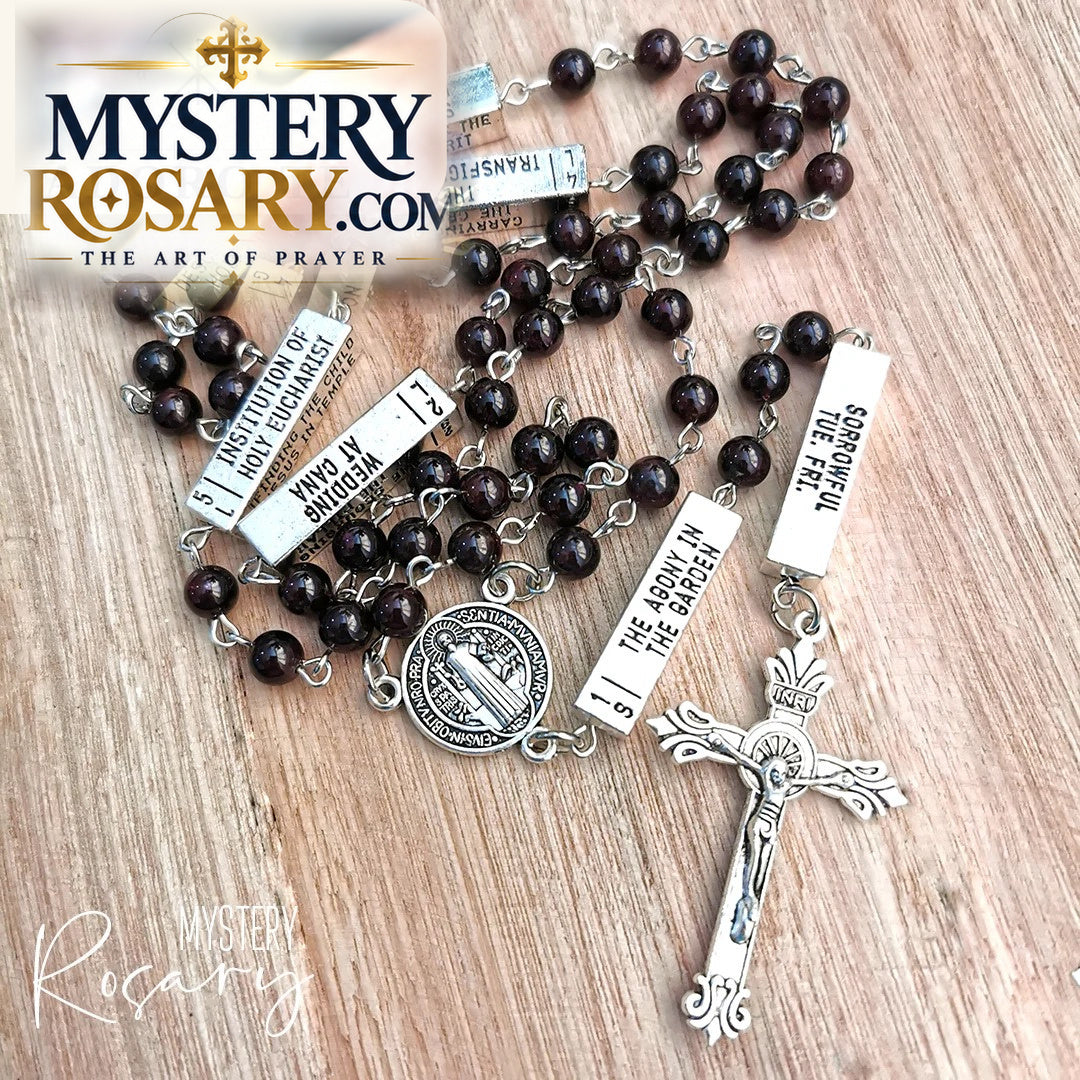 Garnet Mystery Rosary