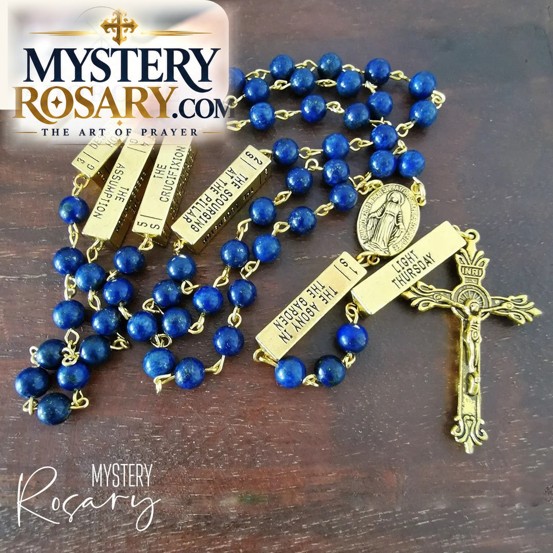 Lapis Lazuli Mystery Rosary