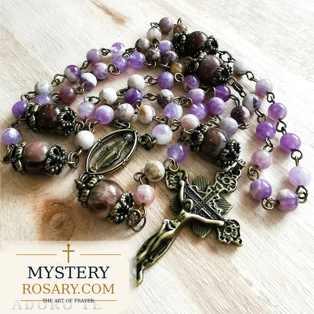 Amethyst Rosary