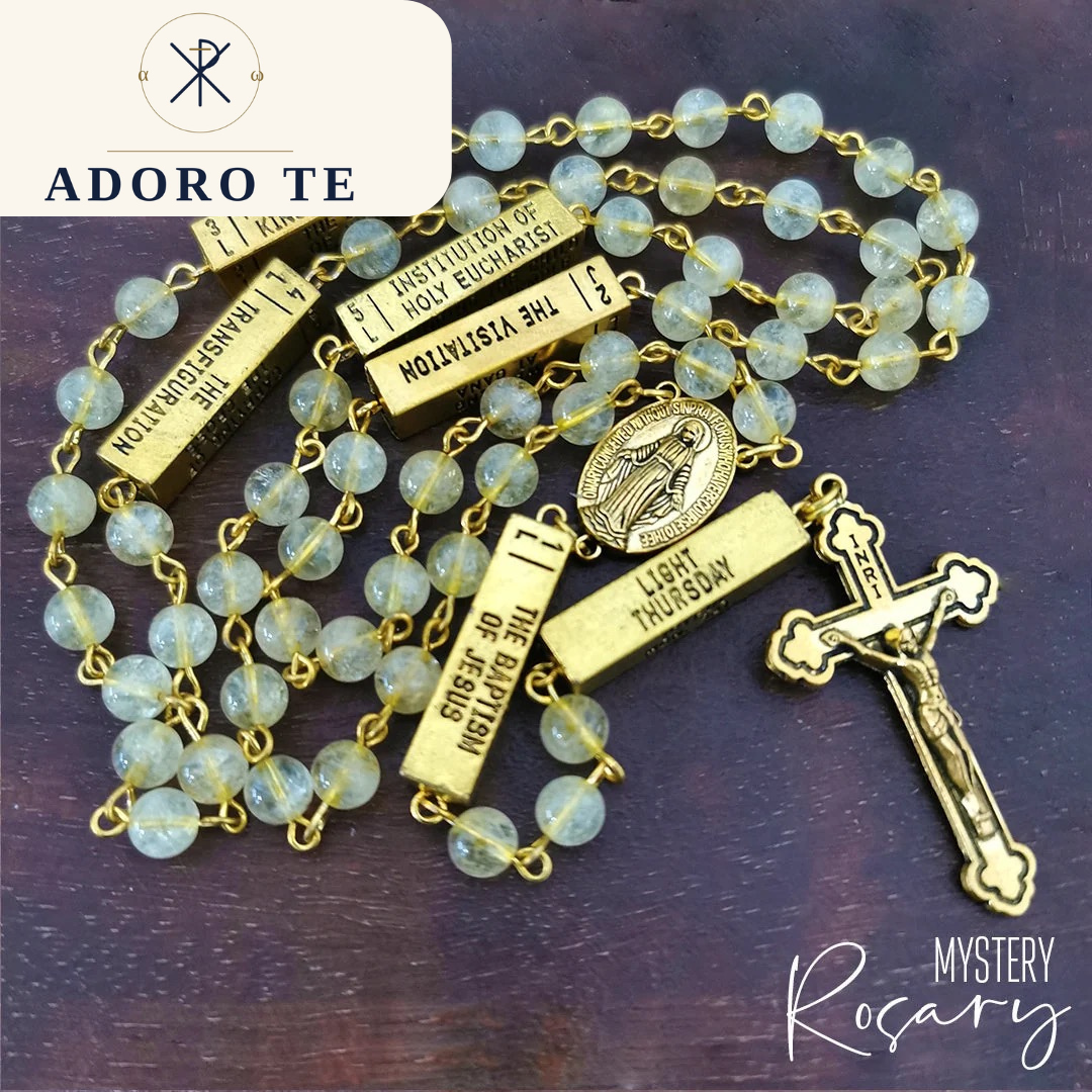 Citrine Mystery Rosary