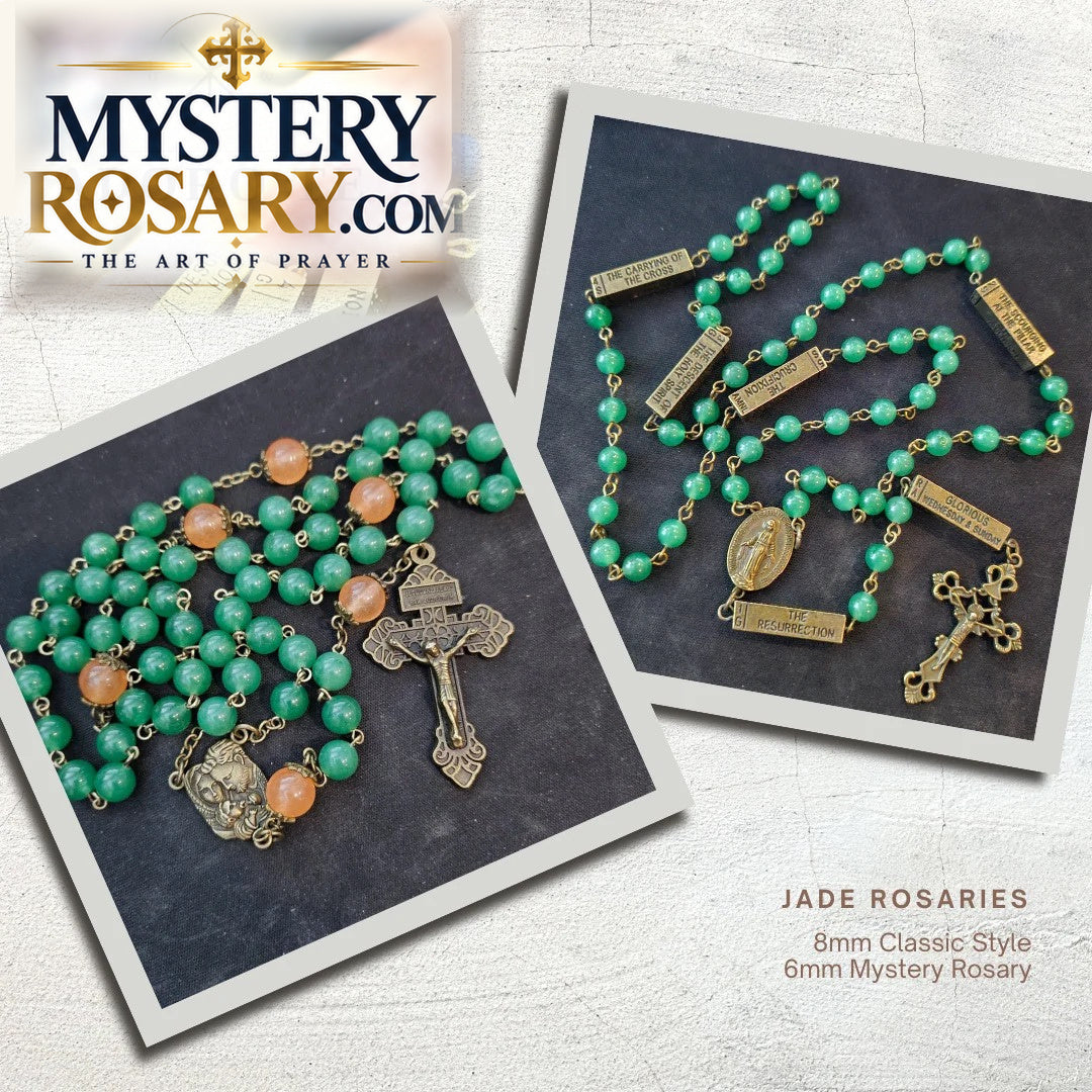 Jade Mystery Rosary