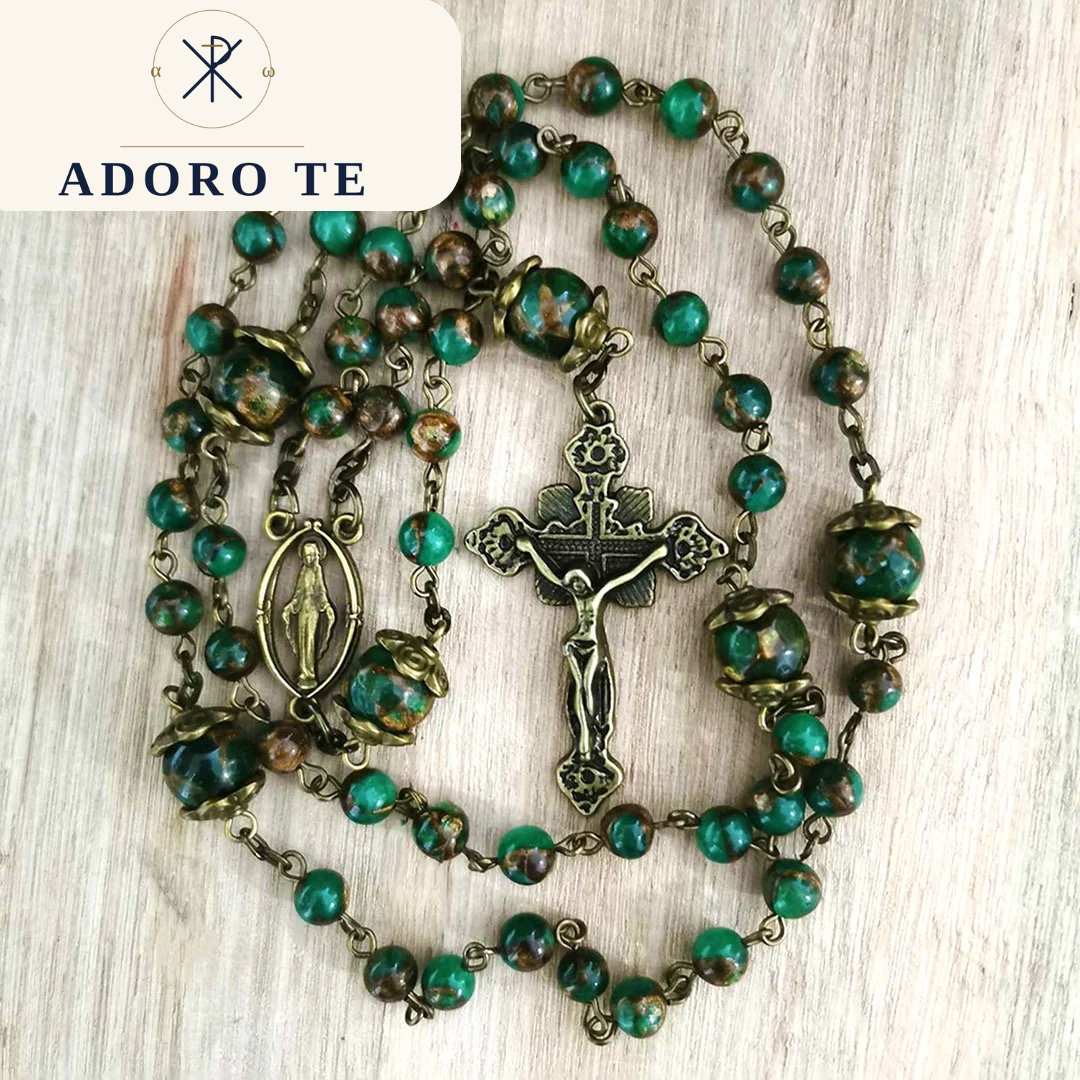 Jasper Emerald Rosary