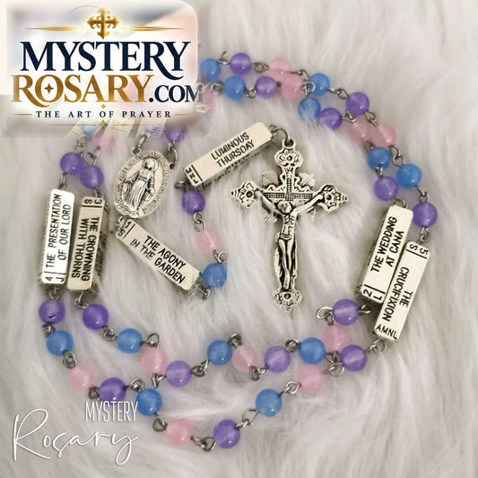 Malaysian Stone Mix Mystery Rosary