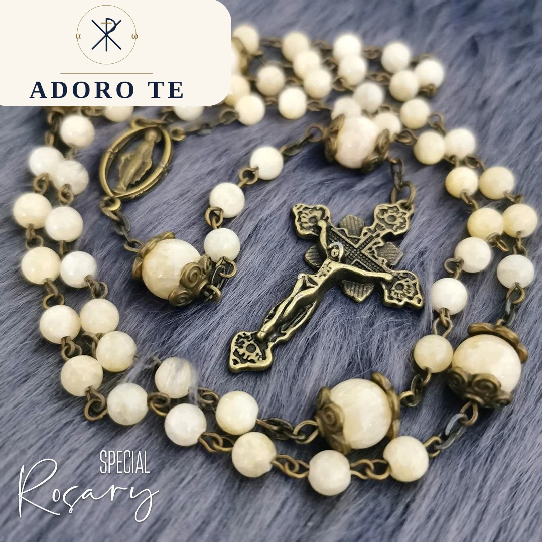 Yellow Jade Special Rosary